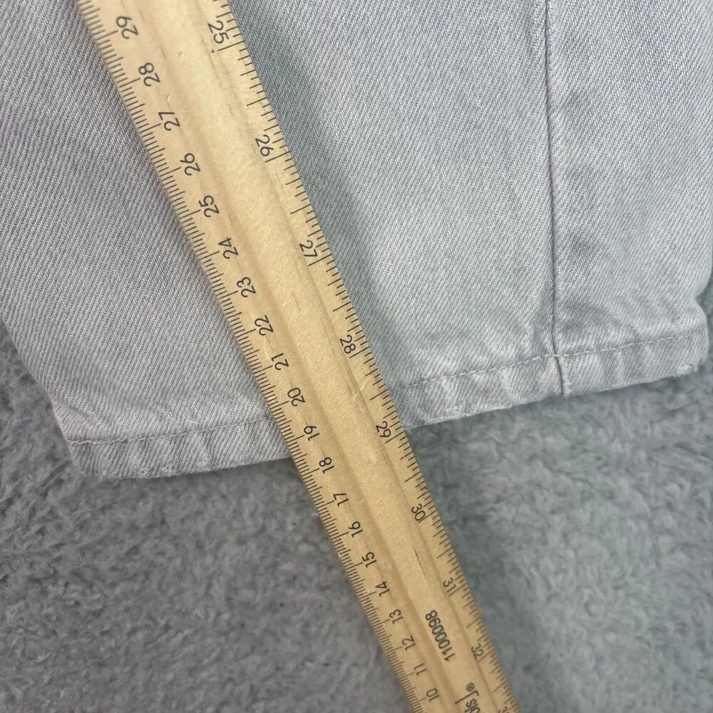 Levis Silvertab Straight Light Gray Jeans Size 29x30 Zipper Fly 5 Pockets